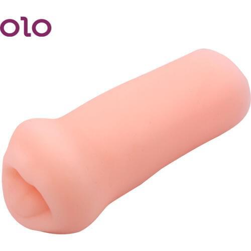 OLO Artificial Vagina Male Masturbator Vaginal Masturbation Blowjob Mouth Pussy Sex Products Sex Toys for Men