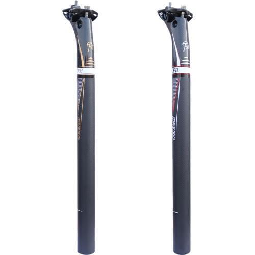 FCFB Full carbon seatpost bicyc seat post MTB/road bike seatpost 3k carbon matte 27.2/30.8/31.6*400mm