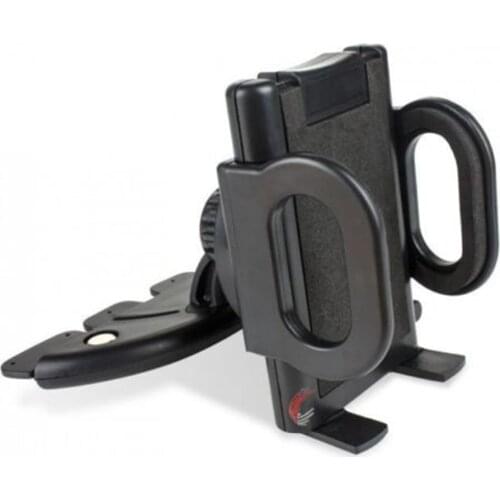 SOONHUA Portable Phone Holders Universal Car Stand Cradle Car Kit CD Slot Mount Mobile Phones Bracket For GPS Phones MP3 Players