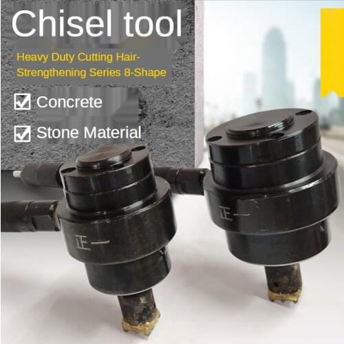 Qh-8 Heavy-Duty Pneumatic Chiseling Machine Wall Surface Chiseling Machine Concrete Cement Bridge Stone Chisel Hammer Machine