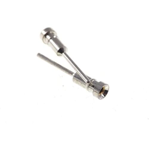 100pcs LED Lamp Pins Hot Plug Socket for Cherry Mx Switch keyboard size Nickel or Gold plating machined Pin Length 9.70mm