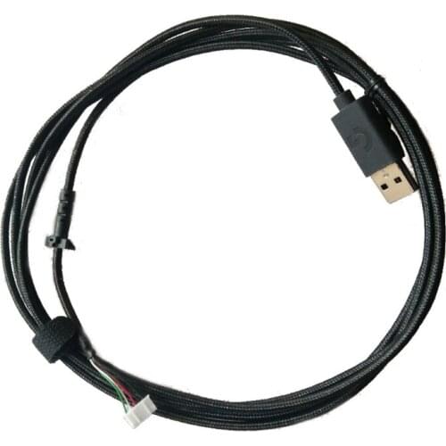 Replacement Durable Nylon Braided USB Mouse Cable Mouse Lines for For logitech G403 hero Wired GPRO Wired G102 Mouse