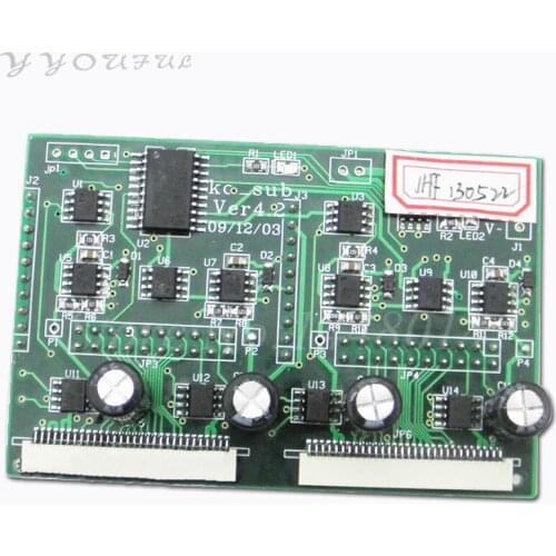 Inkjet printer JHF Vista Leopard 3304F 3306 3308F carriage board JHF Vista Konica 512 print head transfer card Kco-sub board 1pc