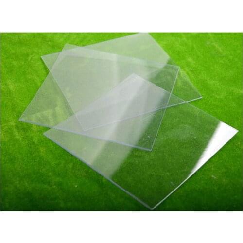 Thick 0.2/0.3/0.4/0.5/0.8/1mm Clear PVC Boards Plastic Sheets Transparent Polyvinyl Chloride Plates