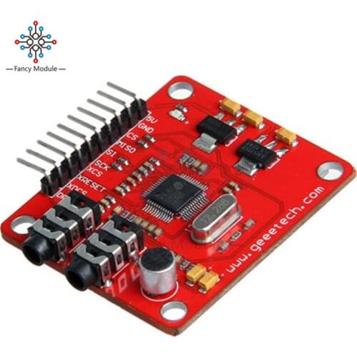 VS1053 VS1053B MP3 Module For Arduino UNO Breakout Board With SD Card Slot VS1053B Ogg Real-time Recording For Arduino UNO