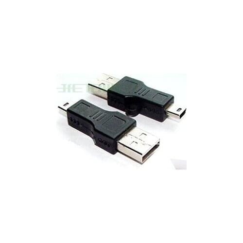 High Quality 500pcs/lot Black USB A to B 5pin USB Cable Adapter For MP3 MP4 phone DHL FEDEX Free Shipping 100pcs/lot