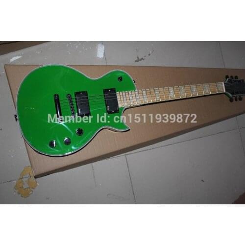 Top Quality standar Eclipse vinatge green color CUSTOM SHOP pickup electric guitar