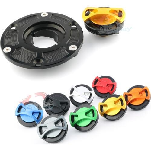 Billet CNC Keyless Gas Fuel Tank Cap Cover For KTM ARocket III All Years/ Moto guzzi Rocket III All Years/Cagiva All Years