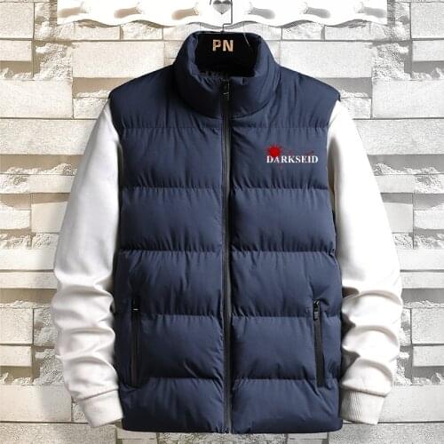 Winter Mens Warm Vest Fashion Casual Large Size Jacket Coats for Men