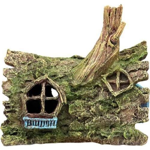 Aquarium Ship Decorations Fish Tank Ornaments Resin Material Sunken Ship Decor