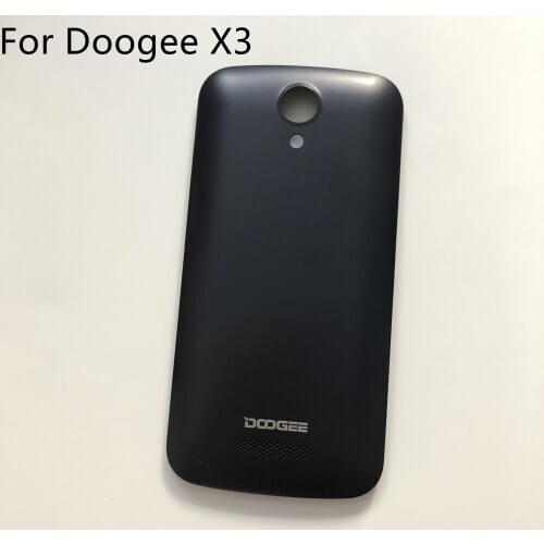 Used Protective Battery Case Cover Back Shell For DOOGEE X3 MT6580 Quad Core 4.5 inch 854 x 480 Smartphone