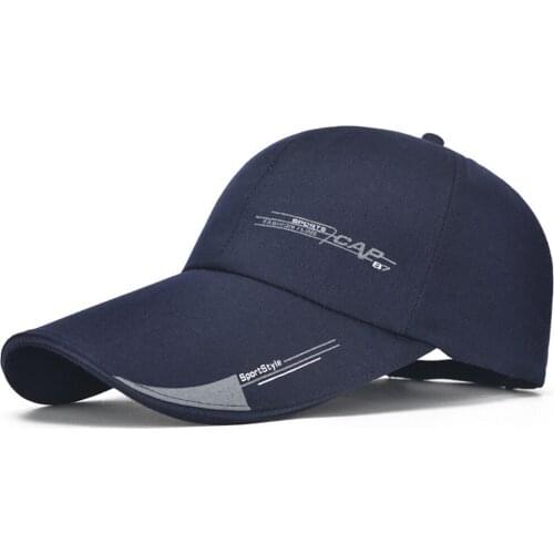 Cotton Baseball Caps Womens Mans High Quality Embroidered Adjustable Peaked Caps Unisex Travel Sport Hat Solid Color Sun Hats