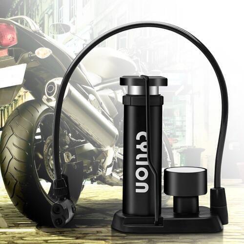 Mini motorcycle Bicycle Tire Pump Foot Portable Air Pump Compressor Digital For Kawasaki KX250 KX250F KX450F KX100 kx 450 f