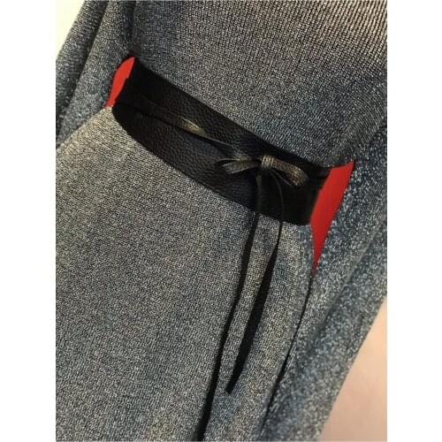 2021 New Fashion Black Women Retro Soft Lace-up Spiral Belt Decorative Adjustable Pants, Dress, Jacket Accessory Free Shipping