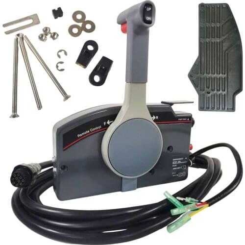 703-48205-16 Remote Control Box Assy for Yamaha Outboard Motors Steering System 10 pins Wire Harness, Right Hand
