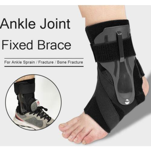 Ankle Support Brace Foot Splint Guard Sprain Orthosis Fractures Ankle Strap Wrap For First Aid Plantar Fasciitis Heel Pain 1Pcs