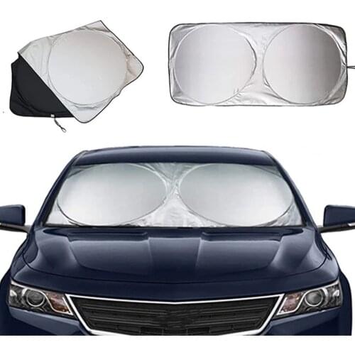 Car Sun Shade Protector Parasol Auto Front Window Sunshade Covers Car Sun Protector Interior Windshield Protection Accessories
