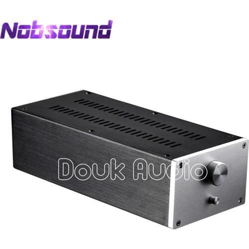 Nobsound Slender type Aluminum Enclosure Preamplifier/Power Amp Case DIY W145*H90*D311mm