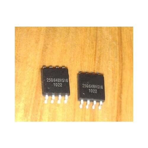 10pcs/lot W25Q64BVSIG W25Q64BVSSIG 25Q64BVSIG 25Q64BVSSIG 25Q64 SOP8 In Stock