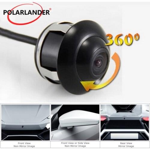 138 degree wide angle 22.5mm drilling night vision universal car rear view reverse parking camera 360 degree Rotation camera