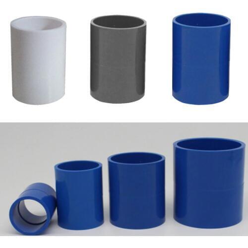 50pcs straight connectors for pipes /poles, shelf /wardrobes stick fittings, upright stand column corner white /gray /blue color