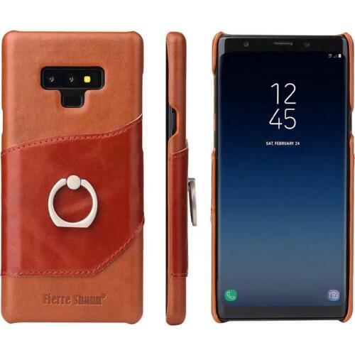 Case For Samsung Galaxy note 8 9 10 s8 s10 plus s10e Funda Etui Luxury Leather Phone Cover accessories Coque Shell carcasas