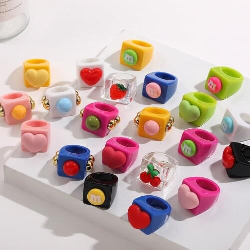 JINGZHAI Rings With Diamonds