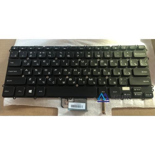 New Russian Laptop keyboard for Dell Precision M3800 XPS 15 9530 RU keyboard with backlit