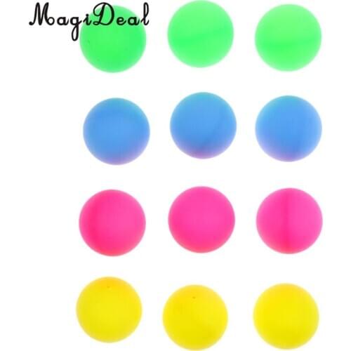 MagiDeal 12 Pieces Multi-functional Colorful Beer Balls Table Tennis Decoration Balls Entertainment Party Toy Raffle Balls