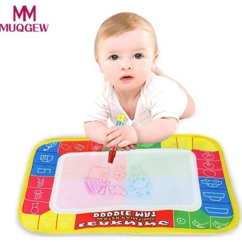 29X19cm Mini Water Drawing Mat Toys for Children Aquadoodle Mat&1 Magic Pen/Water Drawing Board/Baby Play Mat