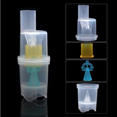 10ML Health Care Family Inhaler Cup Compressor Nebulizer Accessary Part Atomized Spray Injector Parts Medicine Tank Freeshipping
