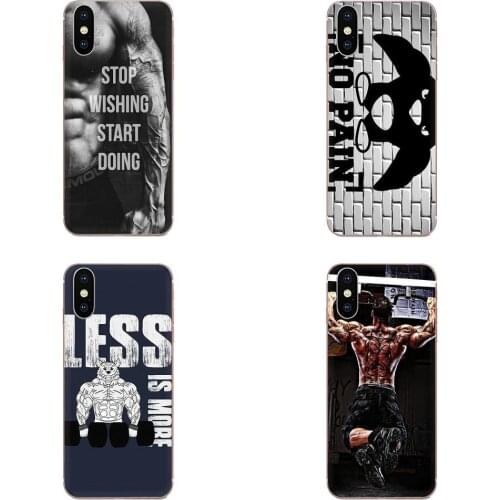 For Samsung Galaxy A51 A01 A81 S9 S8 Plus S20 S10 Plus A50 A70 A40 A71 Silicone Phone Covers Loving Bodybuilding Gym Fitness