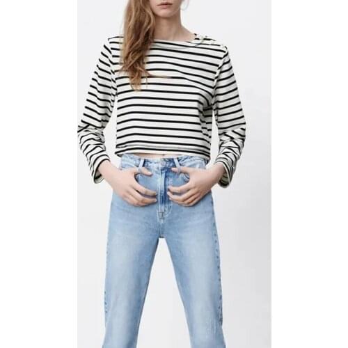 Блузки в полоску UETEEY China At AliExpress