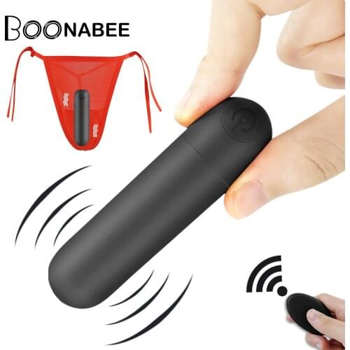 Wireless Remote Underwear Vibrator Mini Bullet Vibrator For Women 10 Speeds G Spot Clitoris Stimulation USB Sex Toys For adults