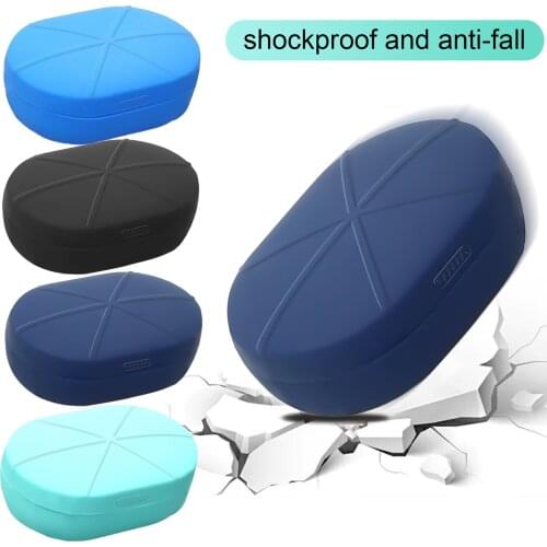 Vococal Silicone Protective Charging Cover Case Sleeve for Xiaomi Redmi AirDots TWS Wireless Bluetooth Headphones Accessories