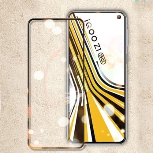 2PCS 3D Full Glue Tempered Glass For Vivo IQOO Z1 5G Full Cover Protective film Screen Protector For Vivo IQOO Z1X 5G