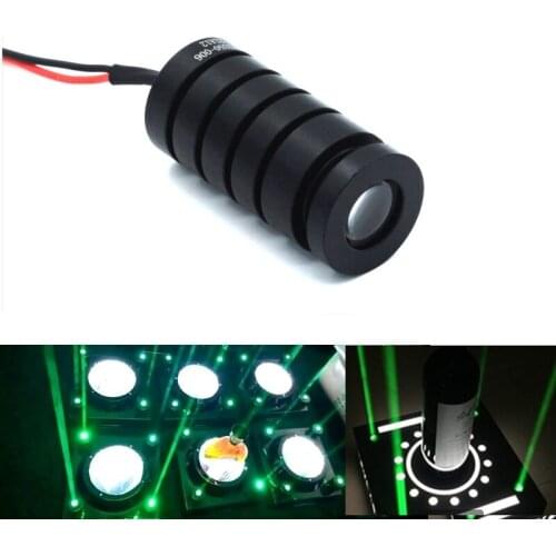 Fat Beam 520nm 50mw Green Laser Diode Module Laser Head for Wine Display Stand Decorative Show Light Escape Room
