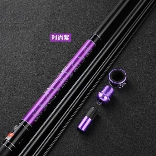 SYNTHA Purple Passion 19 Hard Purple Stone 28 Hard Superhard Telescopic Fishing Rod 3.6m 3.9m 4.5m 4.8m 5.4m 5.7m 6.3m 7.2m