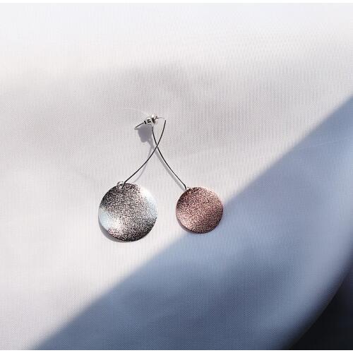 12 Pairs/Lot Long Drop Dangle Earrings For Women Statement Tassel Big Eardrop Colorful Wafer Earring Fashion Jewelry Accessory