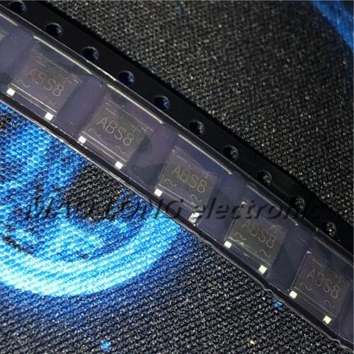 20PCS/LOT ABS8 1a/800v ultra-thin SOP4 bridge pile of rectifier bridge