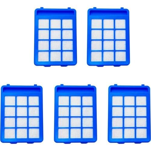 EAS-5Pcs HEPA Pre-Filter Replacement Parts For FC9911 FC9912 FC9920 FC9932 Vacuum Cleaner Parts Accessories