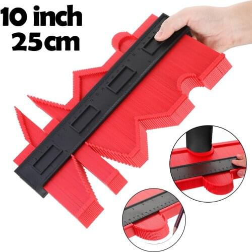 Shape Contour Gauge Duplicator Profile Measuring Angle Ruler Thickness Gauge Contour Template Copy Duplicator Woodworking Tools
