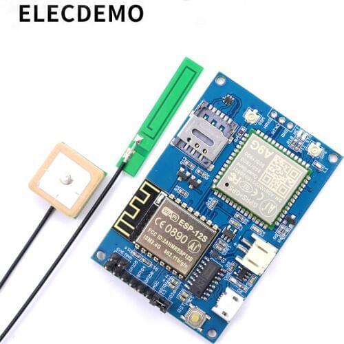 ESP8266 ESP-12S ESP12S A9G GSM GPRS+GPS IOT Node V1.0 Module IOT Development Board with All in one WiFi Cellular GPS Tracking