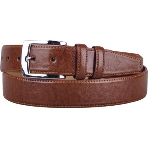 TRG POLO 10596 TAN CLASSIC MEN BELT