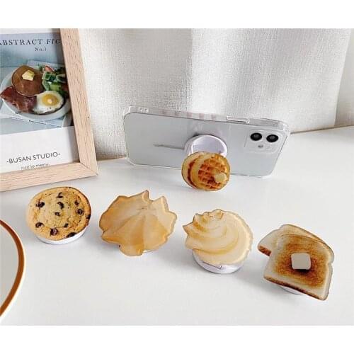 Ring Grip Mobile Phone Holder Cookies Foldable Finger Griptok for IPhone Samsung Huawei Smartphone Support Stand Accessories