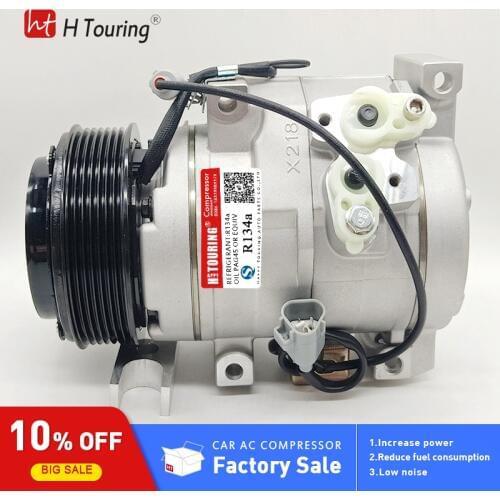 For denso 10s17c Toyota Prado ac compressor Toyota PRADO GRJ120R 4000 4.0L 88320-6A010 88320-6A011 88320-6A001 883206A001 PV7