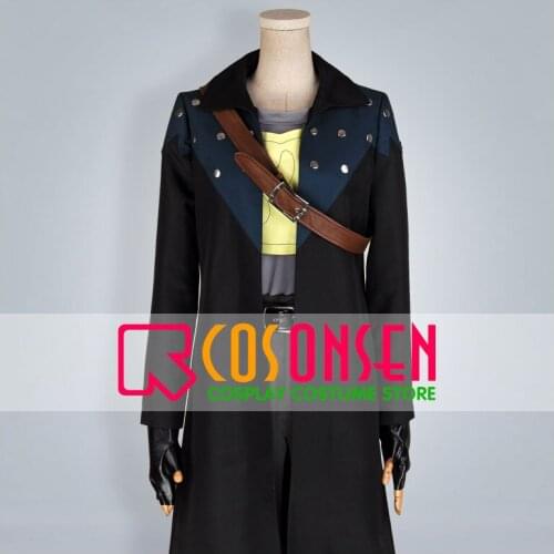 COSPLAYONSEN Sword Art Online SAO 1st Original Sao Abridged Parody Kirito Cosplay Costume Black Coat Full Set Any Size
