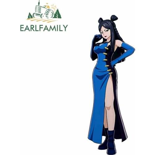 EARLFAMILY 13cm x 4.6cm For FAIRY TAIL Laptop Decals Windshield Car Stickers Waterproof Occlusion Scratch Suitable for VAN RV