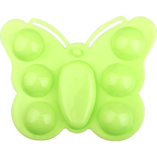 Novelty Butterfly Shape Plastic Palette 7 Grids Children Drawing Tray Oil Watercolor Paint Color Palette Artist Painting Pallet