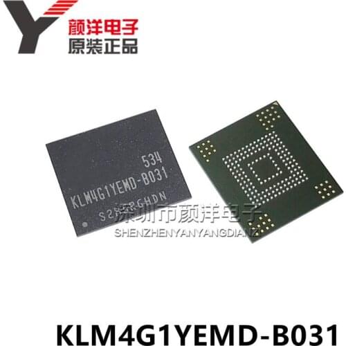 1PCS 2PCS 5PCS 10PCS KLM4G1YEMD-B031 BGA KLM4G1YEMD Flash memory chips New and original
